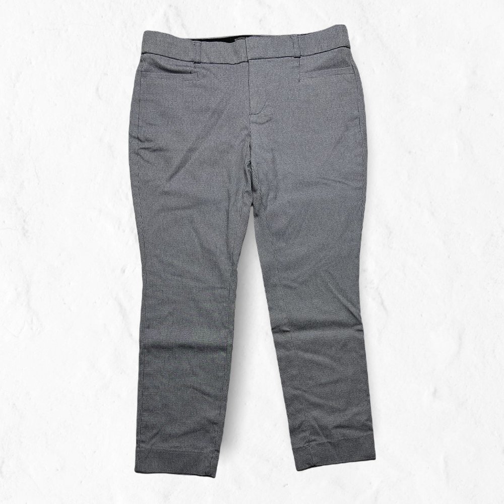 Banana Republic Factory Mid-Rise Skinny Sloan Crop Pant Grey 2P